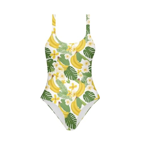 Image of Girls One Piece Swimsuit Beach Sport Athletic Bathing Suits Quick Dry Summer Hawaiian Swimwear for Teens Size 7-20