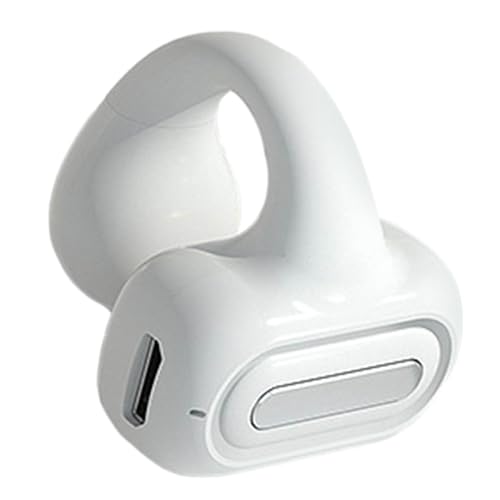 Auriculares inalámbricos de oreja abierta, auriculares de clip, estilo de conducción ósea, dispositivo de audio impermeable 5.3, soporte de música y llamadas de 12 horas, diseño para gimnasio, correr