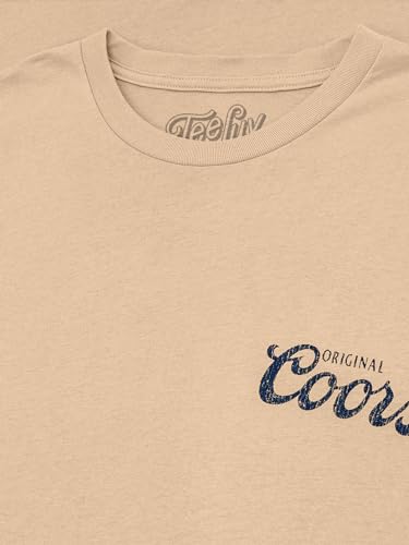 Tee Luv Men's Original Coors Rodeo Legend Double Sided Beer Logo Shirt2