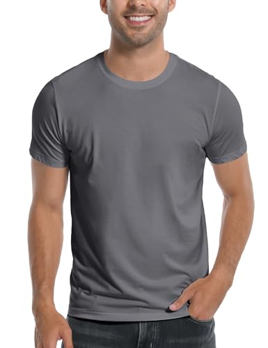 Pioneer Camp Mens Bamboo Viscose T Shirt Ultra Soft White