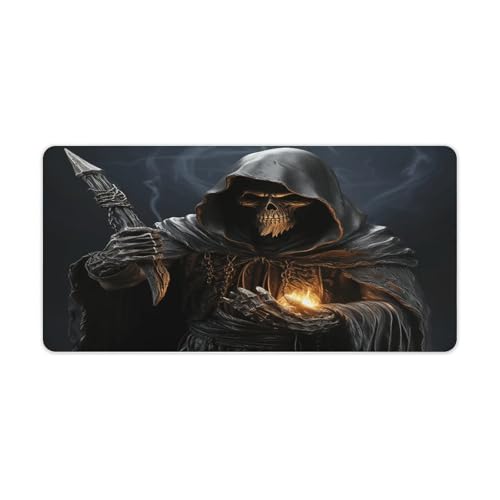 Grim-Reaper Mouse Pad Grande de Goma Antideslizante miniatura 1