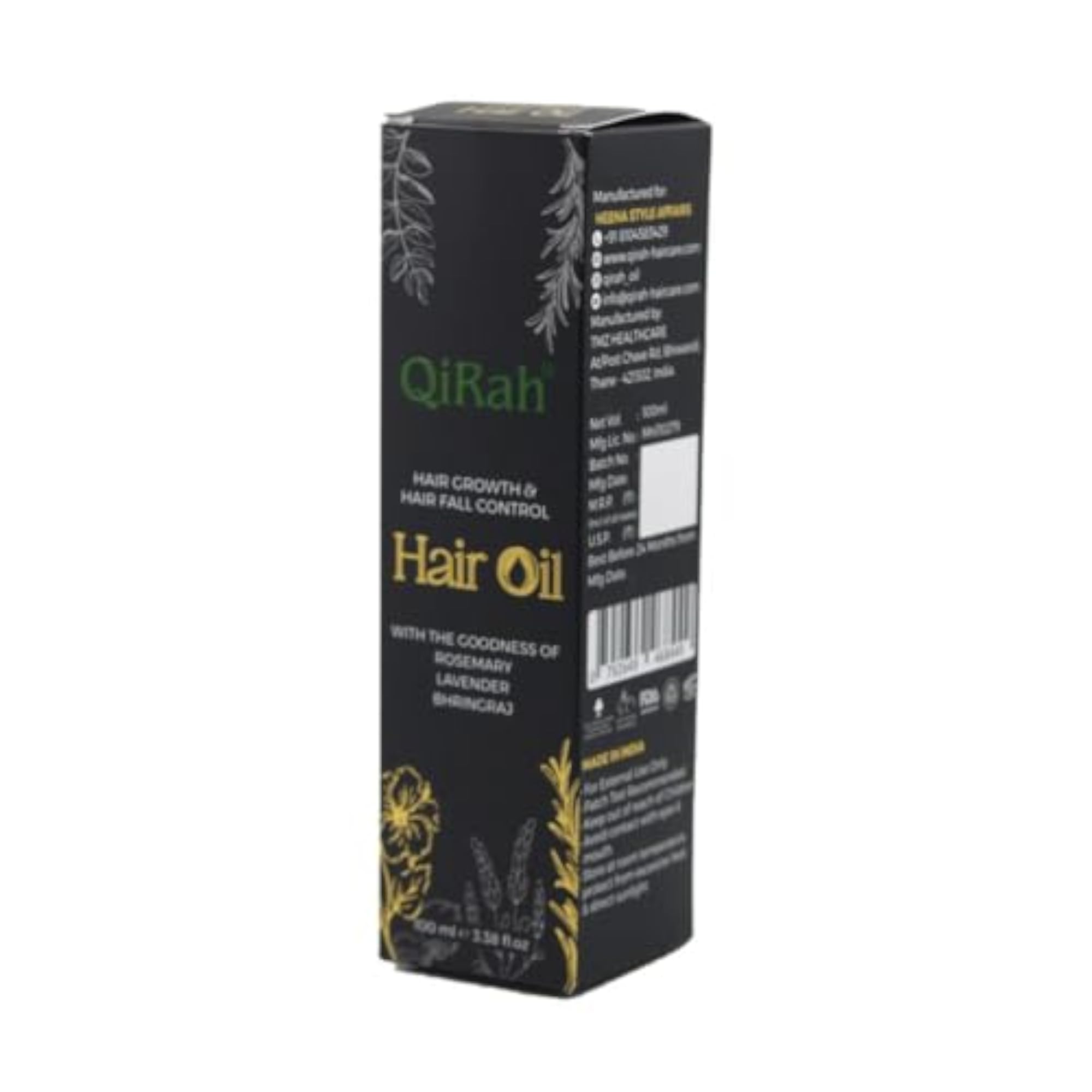 Natural Hair Growth Oil for Men & Women, 100ml