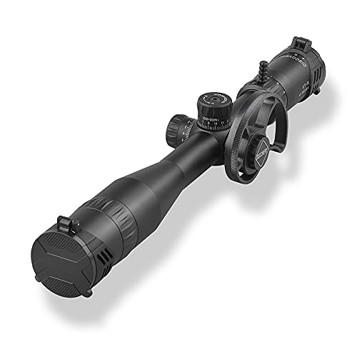 Discovery Hunting Riflescope 4-16 Plus 30MM Tube Shockproof .22LR Side Focus Large Field of View (20mm Ring+Scope)……