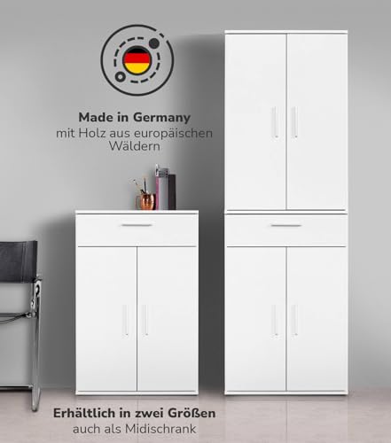 Mehrzweckschrank mokebo 60 cm Breite mit Schubladen