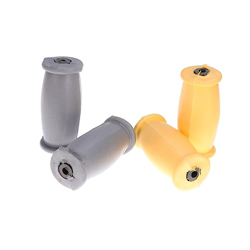 Beavorty ペア 松葉杖の交換 松葉杖の握り 松葉杖ハンドパッド 松葉杖パッド 松葉杖の足のキャップ クッショングリップ 松葉杖用ハンドルグリップ 松葉杖アクセ??サリー Yellow