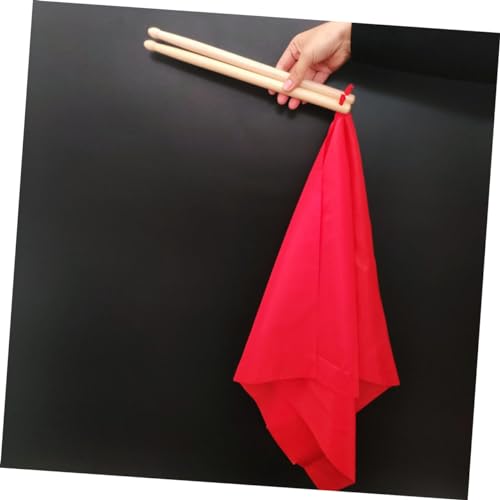 Baquetas de madera para tambor de cintura BESPORTBLE, 1 par, para actuaciones de león danzante y percusión miniatura 3