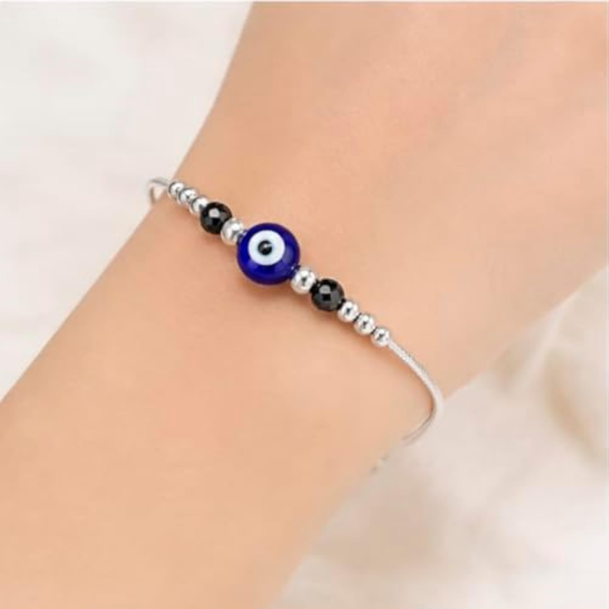 925 Sterling Silver Rhodium Plated Bracelet, Classic Women's Accessory