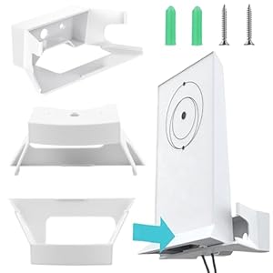 StarLink houder voor Starlink Internet Kit, Stabiliteit ABS Wandbeugel, Satelliethouders, WiFi Router Accessoire Houder Router Bescherming voor Star Link Mesh Router V2