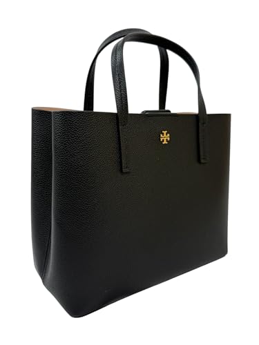 Image of Tory Burch Women's Blake Small Tote Bag (Black /Devon Sand)
