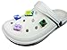 Handmade Croc Clog Shoe Decorative Charms made from Building Bricks, Interchangeable Fun! Compatible with Lego Bricks and Dots