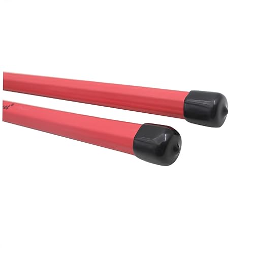 Set de 2 Baquetas Rojas Ligeras para Jazz y Percusión miniatura 2