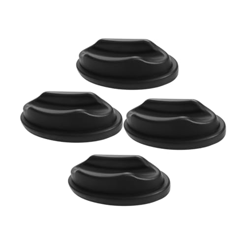 Coussinets de roue pour support de vélo TOYANDONA stables et antidérapants - Lot de 4 pièces