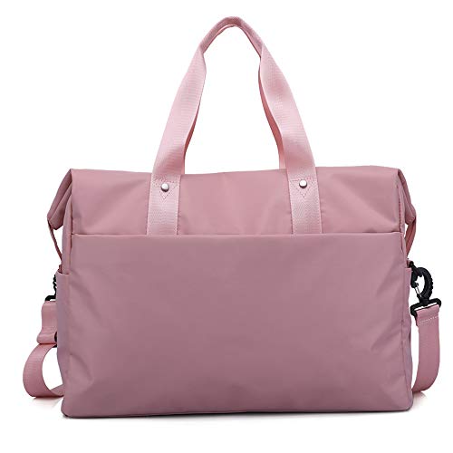 Womens Travel Bags Weekender Carry On for Women,Sports Gym Bag,Workout Duffel Bag, Overnight Shoulder Bag Fit 15.6