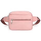 bauchtasche neon pink DURCHDACHTE FÄCHERAUFTEILUNG: 4 * Taschen halten Ihre Gegenstände getrennt und organisiert, wie Handy, Brieftasche, Schlüssel, Kopfhörer, Tickets, Personalausweis, Kreditkarte