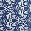 Baroque Floral Blue