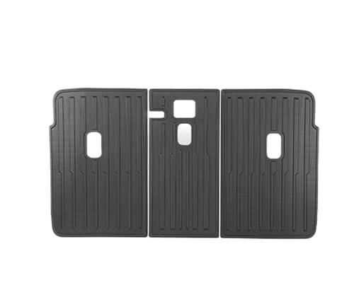 Tapis de Coffre pour Tesla Modèle Y 2021-2024 et Protections de Dossier Siège Arrière
