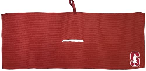 Team Golf NCAA Stanford Cardinal Microfiber Golf Towel, 16x40 (Multicolor) - image 1