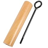 2pcs Wooden Pot Handle, Detachable Replacement Handles for Pots and Pans, Ergonomic Wok Handle, Light Brown, 6.88*1.18*1.73inch