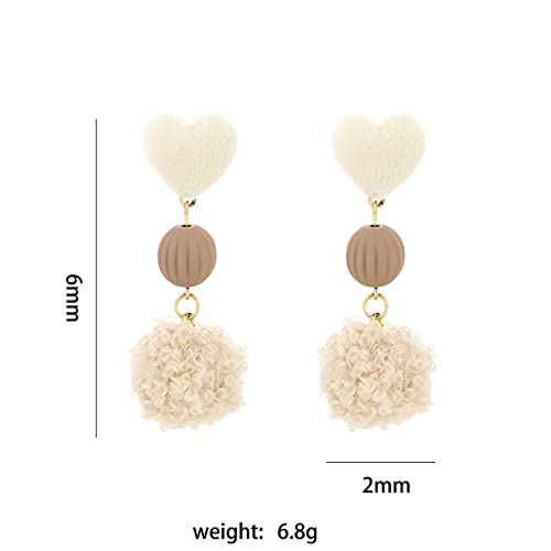 Bijoux boucles d'oreilles haut de gamme - Pendants coeur design luxe