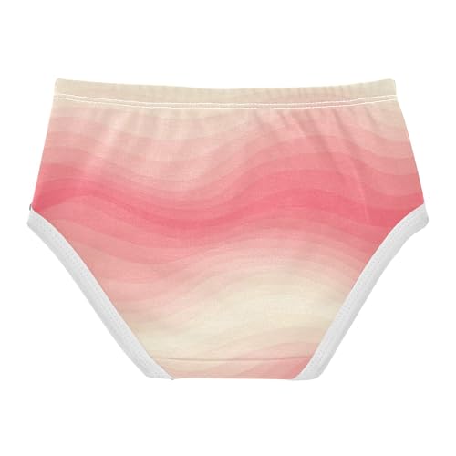Pastel Blush White Ripples Girls Underwear Toddlers 2t Cotton Cute Panties Girl Flower Underpants Briefs2
