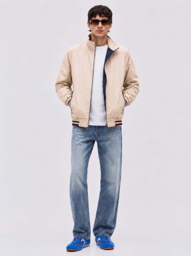 Image of Lymio Men's Casual Bomber Jacket | Lightweight Windcheater | Full Sleeve Regular Fit Outdoor Jacket(1-J-04-06)