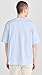 AMI Men's De Couer T-Shirt, Heather Cashmere Blue, L