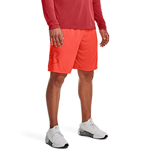 Image of Under Armour Men's Tech Graphic 10 inch Shorts, (877) After Burn / / Chakra, X-Large