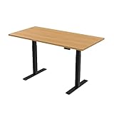 ★ Diseño de doble botor: escritorio negro + haya, 160 x 80. Los motores dobles garantizan una carga máxima de 100 kg, en comparación con los productos con un solo motor, ¡nuestros productos son mucho más potentes! No importa el monitor, el ordenador portátil, la impresora u otros objetos, puedes dejar todo sobre él, la mesa siempre se mueve ultra estable y silencioso (
