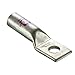 Morris 94217 Long Barrel Compression Lug, Copper, 1 Hole, 4 STR, No. 10 Stud.251-.344 ID-OD, 2.05-inch Length, Grey, 2-Pack
