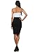 Sakkas Petite High Waist Stretch Pencil Skirt with Shirred Waist Detail