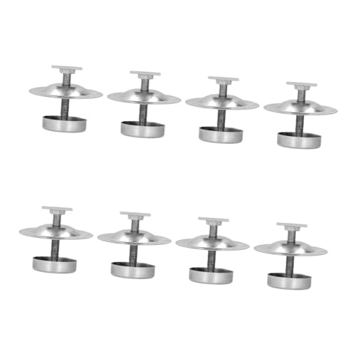 GARIOUANS 8 Stück Teiliges Edelstahl Bienenstock Ständer Ameisensicherer Beehive Stand für Imker Robuster Metall Bienenstock Sockel mit Verbesserter Belüftung Für Garten und Professionelle