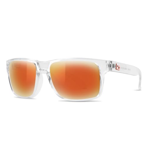 Image of B.N.U.S Sunglasses Corning Glass Lens, Non-Polarized for Men Women