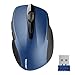 TECKNET Kabellose Maus, Pro 2.4G 2600 DPI funkmaus 6 Tasten mit Nano Empfänger, 24 Monate Batterielaufzeit, 5 Einstellbare DPI-Pegel für PC, Laptop, MacBook, Office Home, Blau