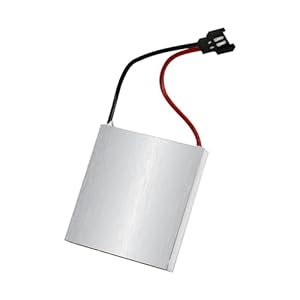 Qianly Open haard ventilatorgeneratorblad Motoraccessoireset, universeel, halfgeleider, thuisgeneratorstuk voor houtgestookte ventilator Eco-ventilator