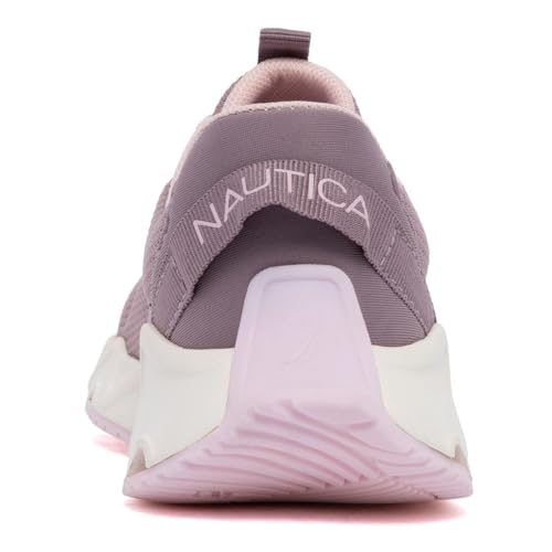 Nautica Kids Girls Running Sneakers, Breathable Casual Tennis Shoes with Cushioned Wavy Sole for Little Kid and Big Kid, Manalapin 2 Size 4 - image 3