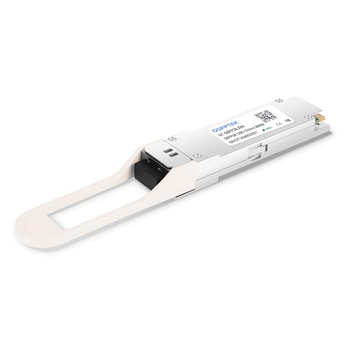 Image of QSFPTEK 100GBASE-ZR4 QSFP28 Module, 100gbe Computer Networking Transceiver, 100Gigabit Mini GBIC Optical Quad Small Form-Factor Pluggable LC, 1310nm 80 km, SMF Compatible for Cisco QSFP-100G-ZR4-S