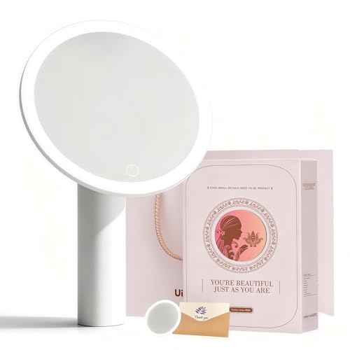 Get 50% Off UieSian Asdys Lighted Makeup Mirror with Code EW6CP9WM