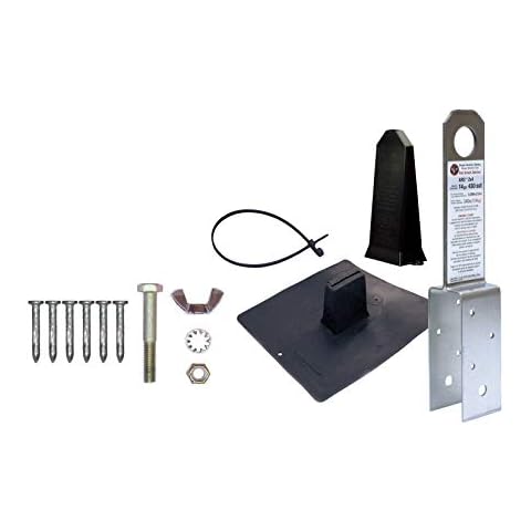 2830 Super Anchor Safety ARS 2x4 Fall Arrest Anchor Kit, Stainless Steel, 14 Gauge Cover