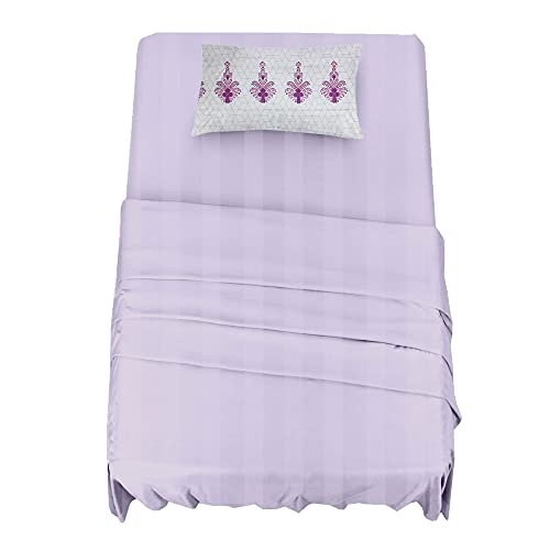 Image of Flat Bedsheet with 2 Pillow Cover - Cotton Bedsheet /Bedsheets /Bed Sheet - Print29 King