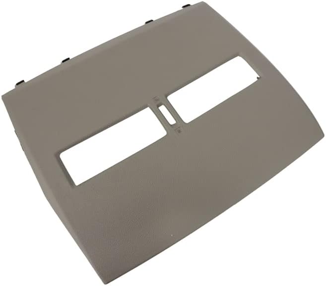 Car Finisher-Instrument Panel Cover for Nissan Tiida 2005-2011 Front Dashboard Middle Air Conditioner Outlet Vents Cover Shell (Beige)