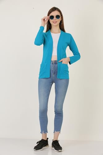 Image of Women's Cotton Pocket Shrug