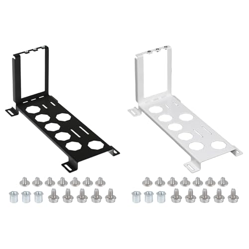 Soporte vertical metálico para GPU con estructura reforzada miniatura 3