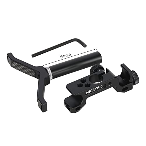 Soporte en forma de Y para lentes NICEYRIG de varillas LWS de 15 mm, ajuste vertical de hasta 64 mm, compatible con lentes pesados de diámetro entre 50 mm y 140 mm - modelo US-2709475 miniatura 5