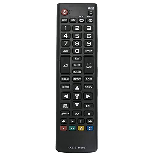 Replacement Remote Control AKB73715603 Fit for LG LED TV 42LN5400-ZA 42LN5403-ZA 42LN5404-ZA 42LN5405-ZA 42LN5406-ZA 42LN540B-ZA 42LN540R-ZA 42LN540S-ZA 42LN540U-ZA 42LN540U-ZB 42LN541U