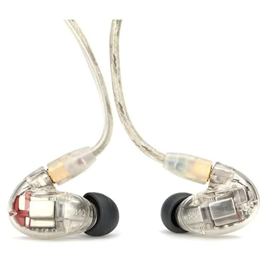 Shure SE846-CL Sound Isolating Earphones with Quad High Definition MicroDrivers and True Subwoofer