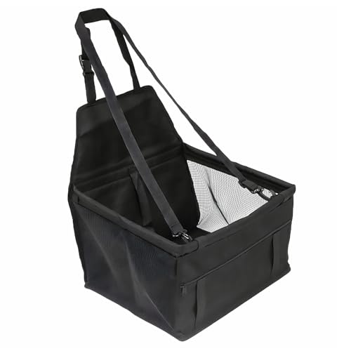 Seggiolino Auto per Cani Taglia Piccola, Trasportino Impermeabile per Auto, Coprisedile Protettivo per Animali Domestici