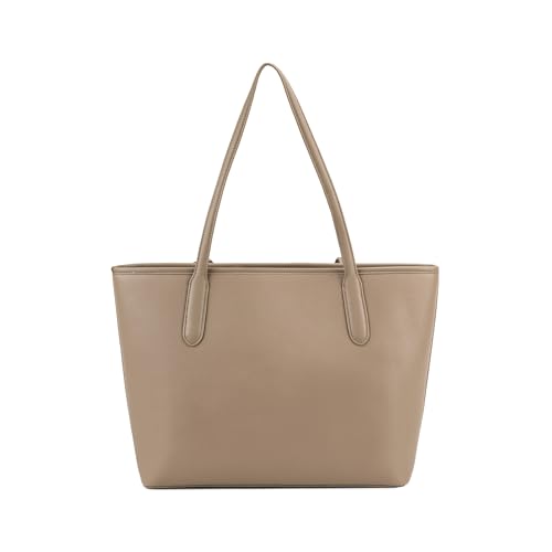 Image of Miraggio Akiva 13 Inch Laptop Tote Bag For Women Office Use | Office Tote Bag With Padded Laptop Sleeve And Zipper Closure | Stylish Totes