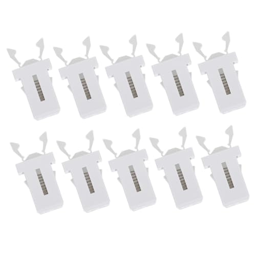 ULTECHNOVO 10Piezas Clip Para Cubos De Basura Hebillas De Repuesto Bloqueo De Material Resistente Instalación Para Uso Hogar