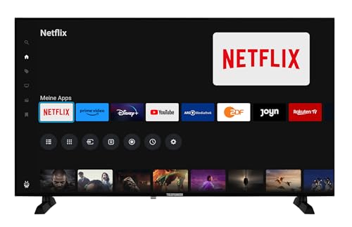 TELEFUNKEN Fernseher 32 Zoll Smart TV Powered by TiVo HD-Ready, HDR TV mit Triple-Tuner und 6 Monate HD+ inkl., LED Fernseher XH32TP900S (2026) TELEFUNKEN Fernseher 32 Zoll Smart TV Powered by TiVo HD-Ready, HDR TV mit Triple-Tuner und 6 Monate HD+ inkl., LED Fernseher XH32TP900S (2026)