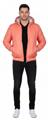 Image of Export Quality Reversible Puffer Jacket in GLD Material best for Winterwear /Hiking /Biking /Camping /Mountaineering /Fashion & Casual Wear(Control Temperature up to 3 Degree Celsius)(3C)